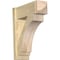 Ekena Millwork Imperial Rough Sawn Arts and Crafts Outlooker, Douglas Fir, 8"W x 22"D x 26"H OUT08X22X26IMP03RDF - alternate 1
